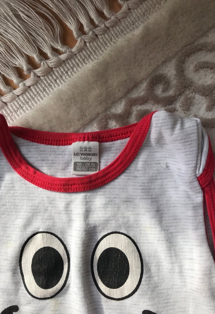 Bebek Erkek Kısa Kollu Pamuklu Body - Görsel 4