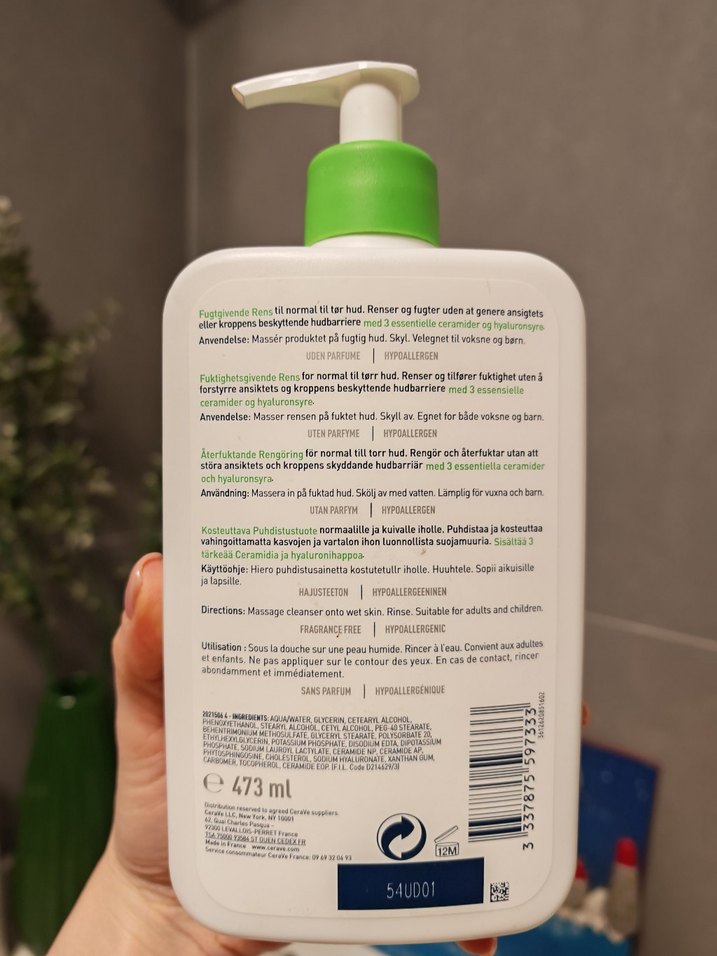 CeraVe Nemlendirici Yüz Temizleyici 473 ml - Görsel 2