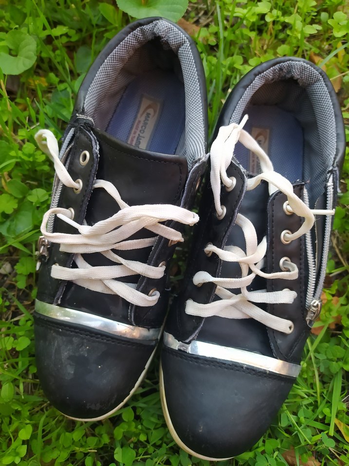 dolgulu topuklu ayakkabı 38 numura - Görsel 2