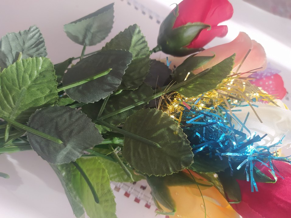 Beyaz ve Mavi Kuğu Figürlü  yapay çiçek hepsinin fiyatı - Görsel 4