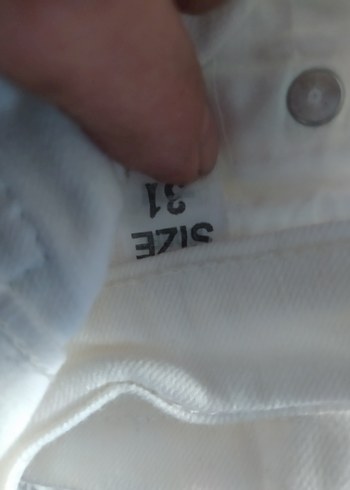 Kadın Beyaz pantolon - Görsel 3