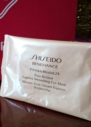 shiseido benefiance göz maskesi