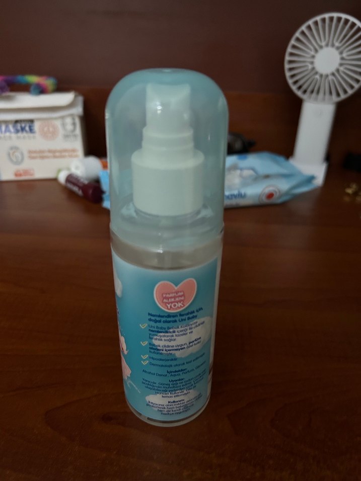 Uni Baby Nemlendirici Bebek Kolonyası - Görsel 2