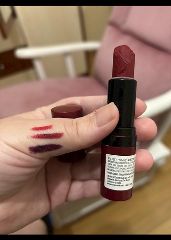 Bej Tonlu Gri Mat Ruj - Görsel 3