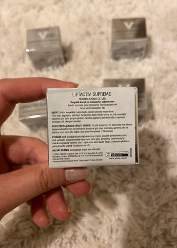 Beden Renk Vichy Liftactiv Supreme Nemlendirici Krem 15ml