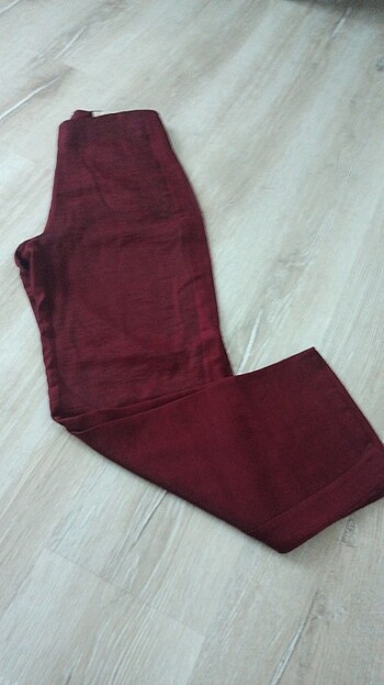 34 Beden bordo Renk Pantolon