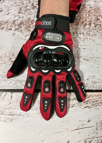 Siyah Biker Erkek Eldiveni - TOWRKIE - Görsel 6