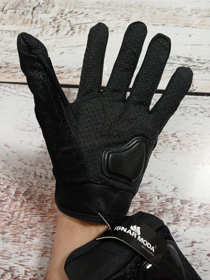 Siyah Biker Erkek Eldiveni - TOWRKIE - Görsel 3