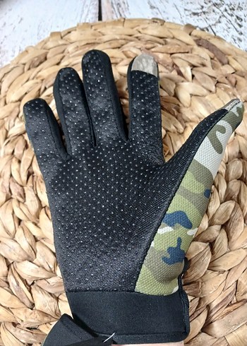 Kamuflaj Desenli Biker Eldiven - Görsel 2