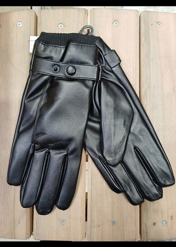 İşnar erkek suni deri eldiven M-L-XL bedenleri mevcuttur. - Görsel 2