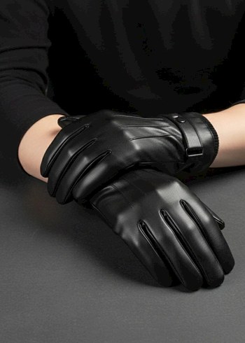 İşnar erkek suni deri eldiven M-L-XL bedenleri mevcuttur. - Görsel 2