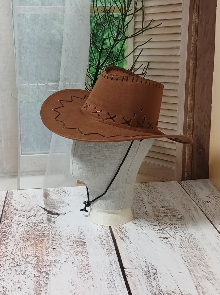 Aydmraksesuar unisex kovboy şapka 57-58cm - Görsel 2