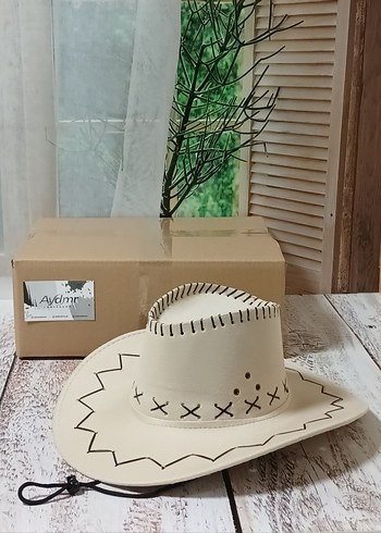 Aydmraksesuar unisex kovboy şapka 57-58cm