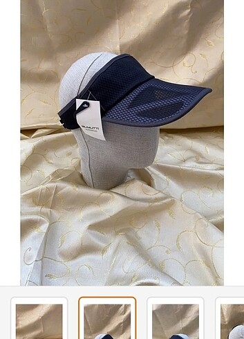 Diğer Syt İthal unisex fileli Vizör Şapka arkada cırtlıdır.56-60 cm a