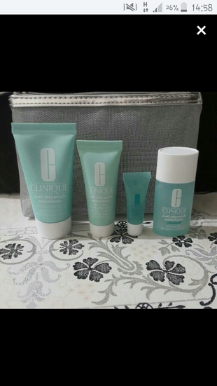 Clinique anti blemish sivilce seti 