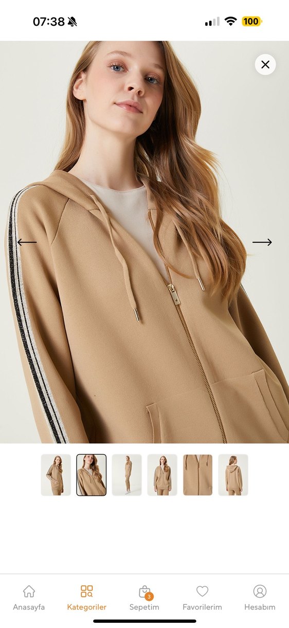 Beymen club triko şeritli hırka - Görsel 2