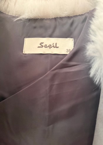 Gri Kürklü Kadın Yelek - Görsel 4