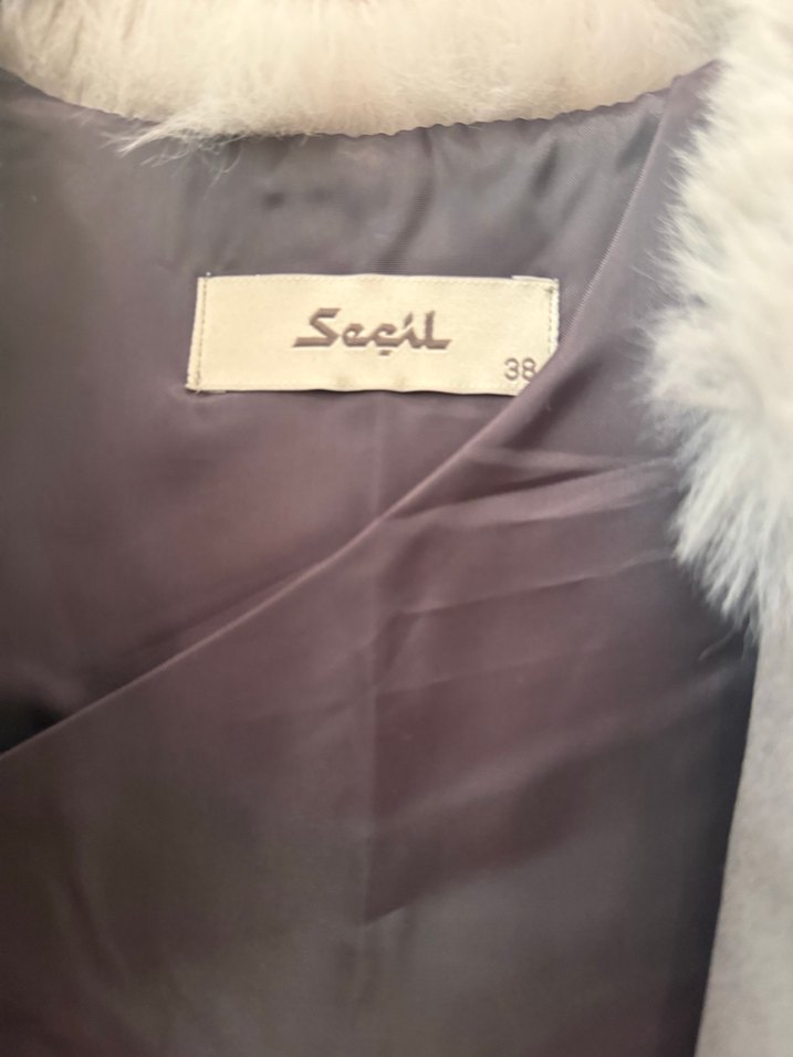 Gri Kürklü Kadın Yelek - Görsel 4