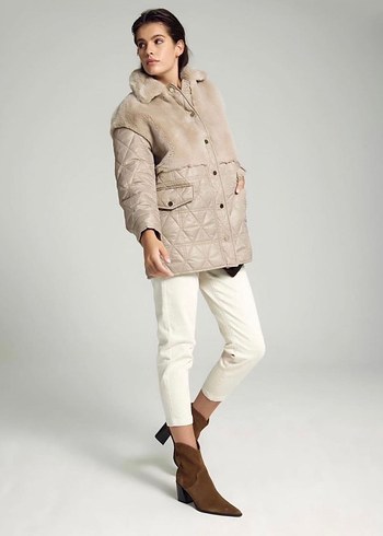 Venöve Kürklü Mont - Görsel 2