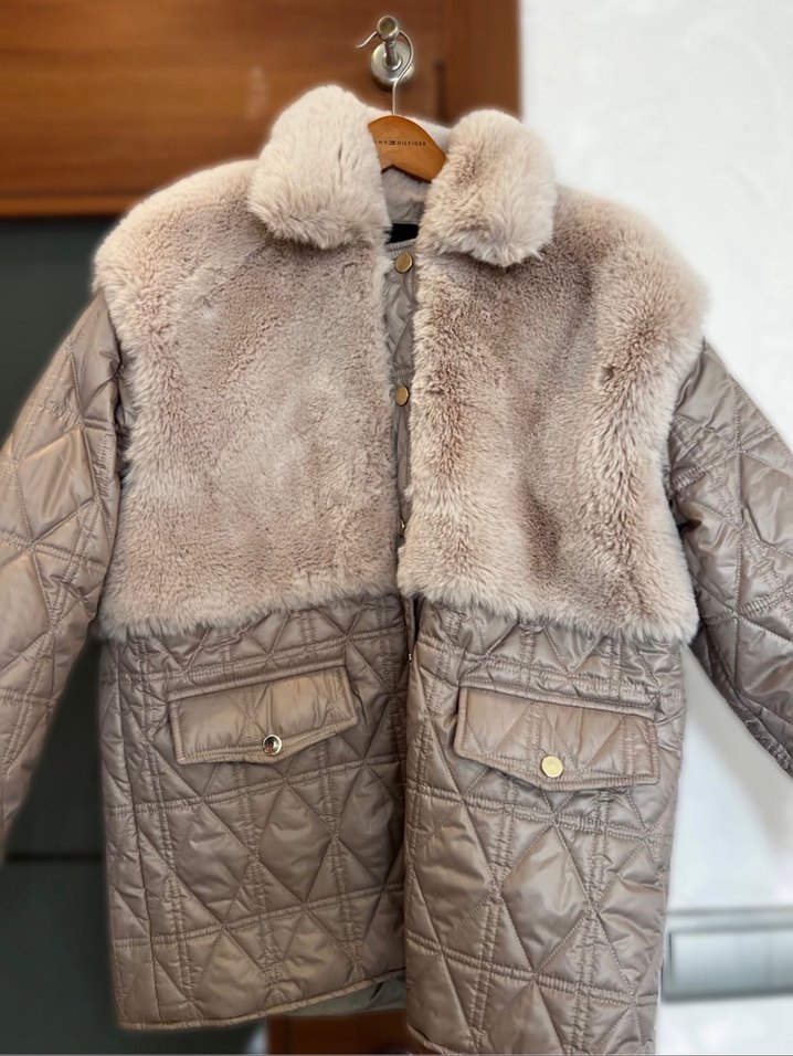 Venöve Kürklü Mont - Görsel 3