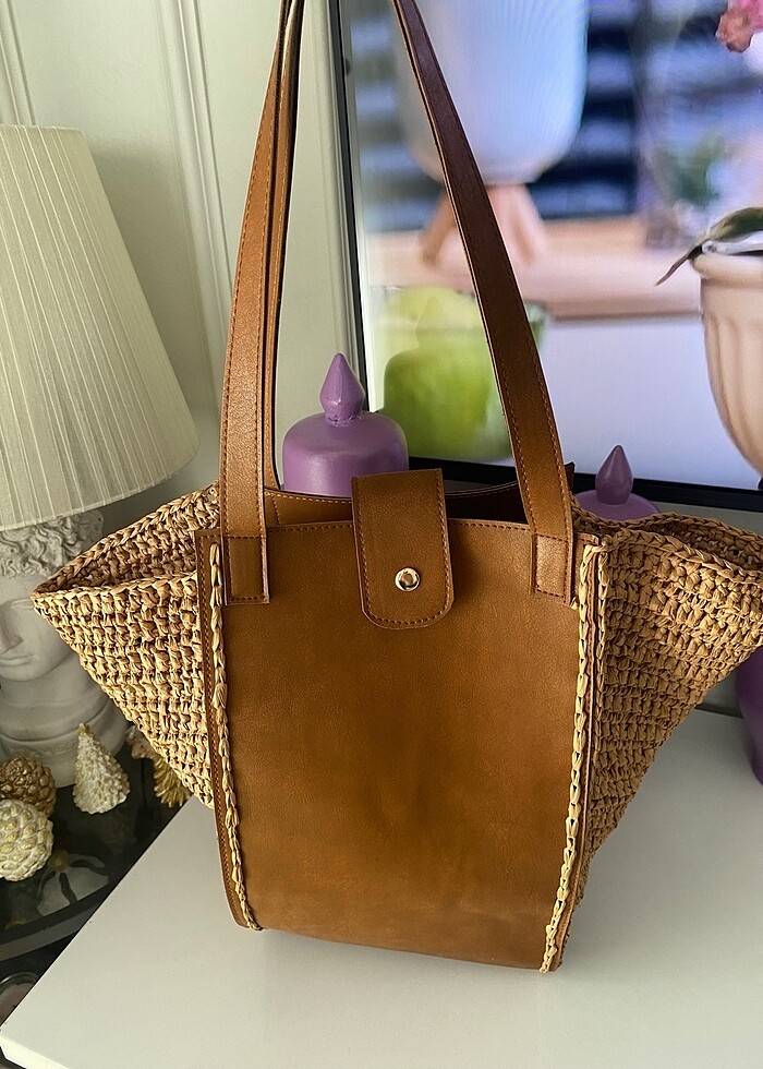 El # yapımı#hadır#çanta#deri - Görsel 4