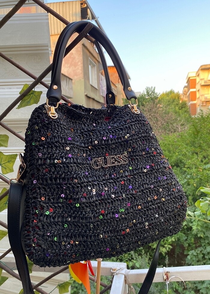 El yapımı pülü çanta çok şık - Görsel 2