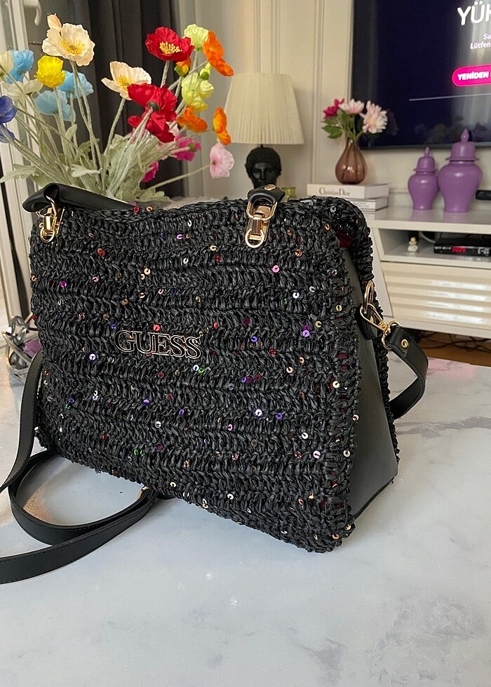 El yapımı pülü çanta çok şık - Görsel 5