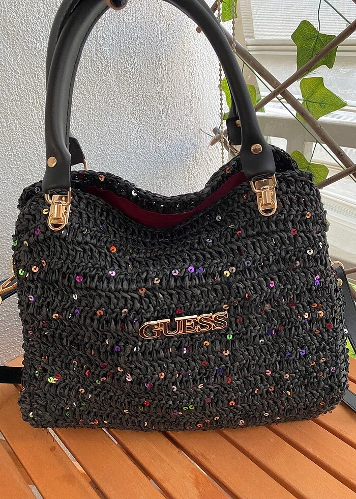 El yapımı pülü çanta çok şık - Görsel 4