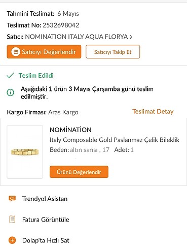  Beden Orijinal Nomination Bileklik