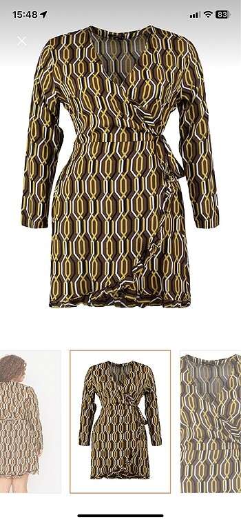 Elbise retro desen