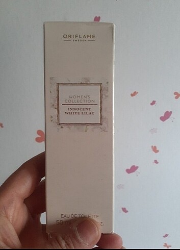 White lilac Oriflame 