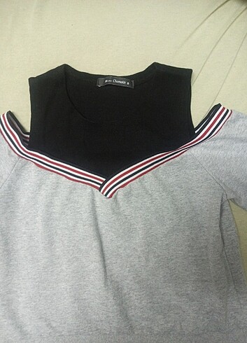 s Beden Omzu açık sweatshirt