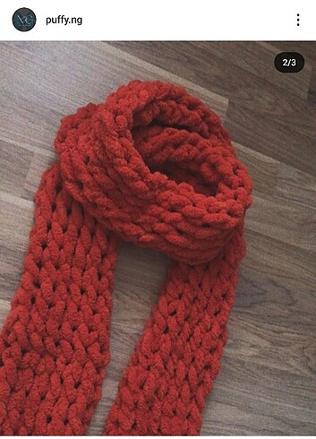 Puffy atkı modeli 
