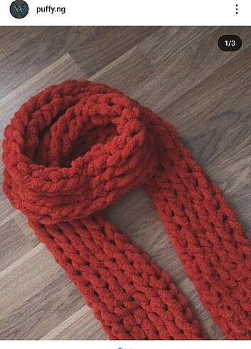  Beden Puffy atkı modeli 