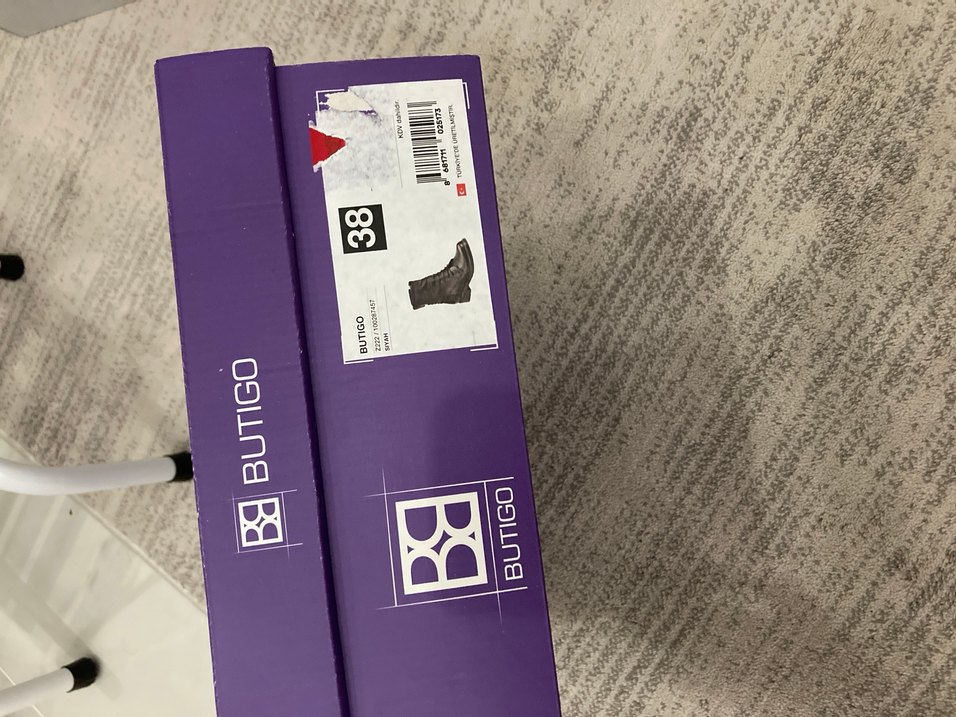 Kadın siyah bot - Görsel 5