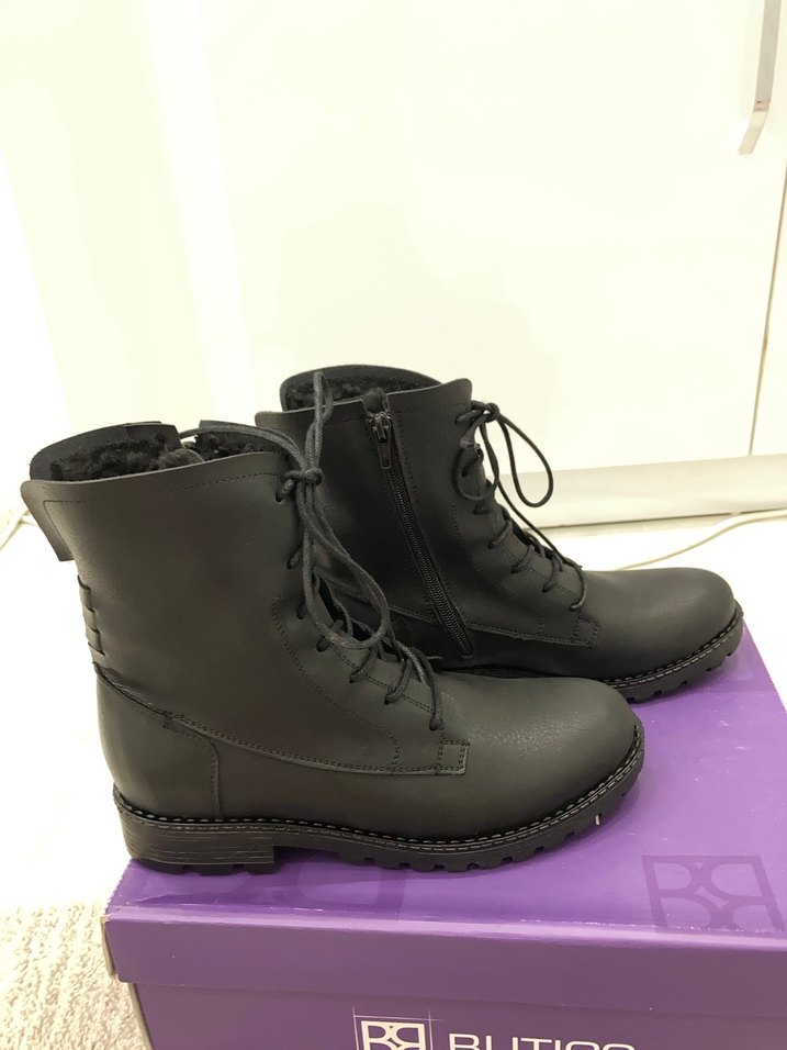 Kadın siyah bot - Görsel 3