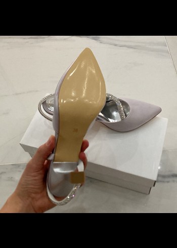 Stiletto Topuklu Kadın Abiye Ayakkabı - Görsel 3