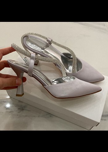 Stiletto Topuklu Kadın Abiye Ayakkabı - Görsel 2