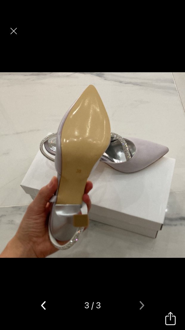 Stiletto Topuklu Kadın Abiye Ayakkabı - Görsel 3