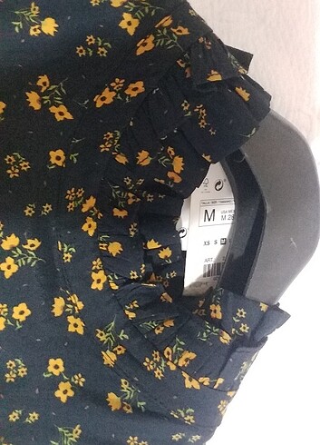 Zara m beden yazlık mini elbise