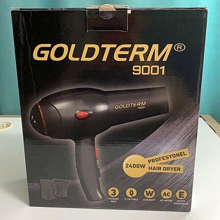 Goldterm saç kurutma makinası