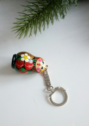 matruşkalı anahtarlık 