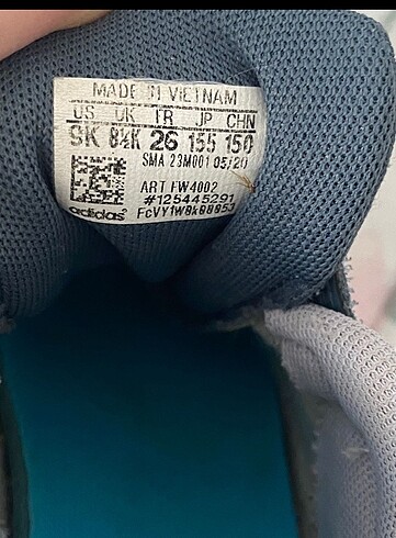 26 Beden mavi Renk Çocuk ayakkabı