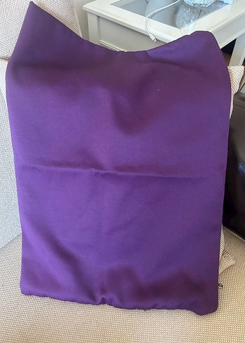 Çeşitli ebatlarda kırlentk Mor Kadife Yastık Kılıfı - Görsel 5