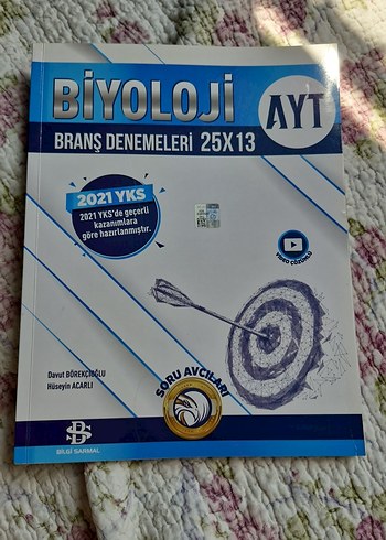2021 YKS AYT Biyoloji Branş Denemeleri Kitabı