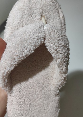 pudra rengi Kadın Peluş Terlik