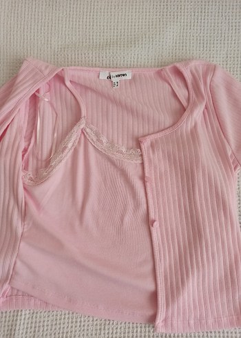 Koton Pembe üst