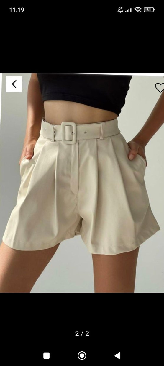 QUZU DERİ ŞORT - Görsel 2