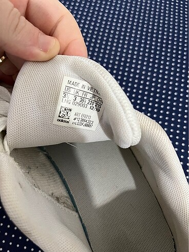 36 Beden Adidas Advantage Beyaz Ayakkabı