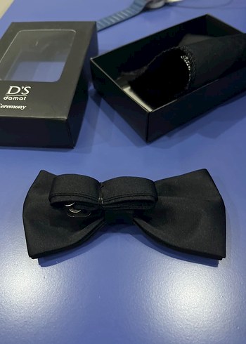 DS Damat Klasik Papyon ve İpek Mendil - Görsel 4